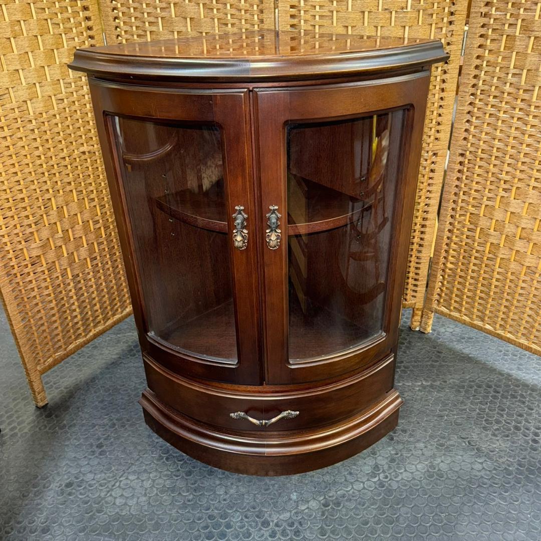 マルニ木工 コーナー飾り棚 ヴィンテージ家具 キャビネット maruni