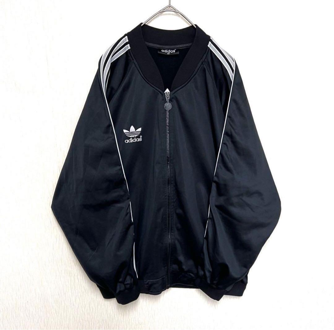 【入手困難】90s adidas ATP復刻トラックジャケット 黒白 L 古着