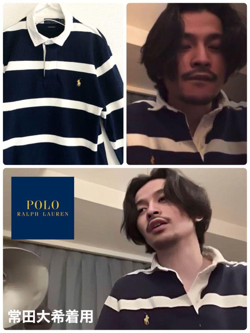常田大希 着用】ラルフローレン ポロシャツ(XL) ビックシルエット