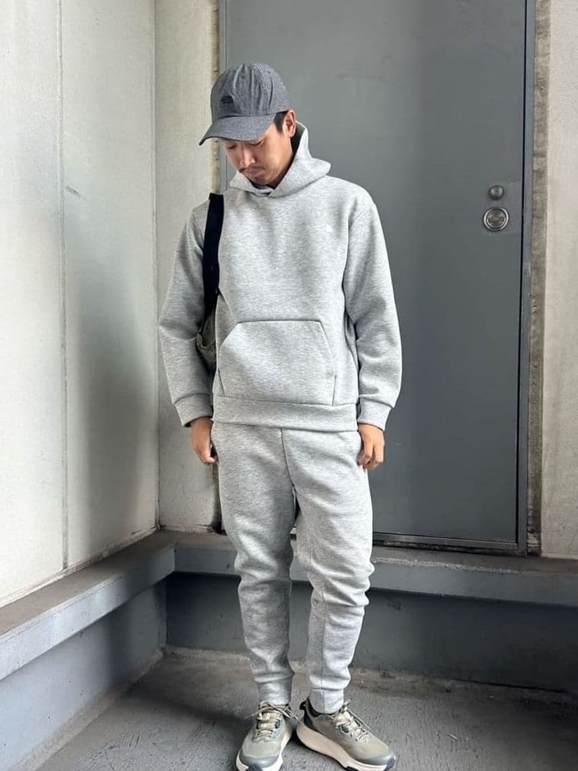 ノースフェイス KT スウェット 上下セット パーカー パンツ GY 新品 L