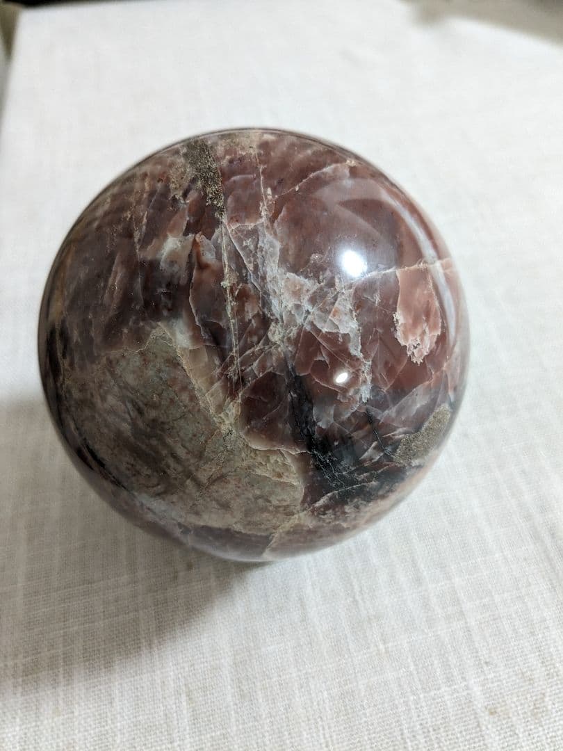 キュープライト　天然石　丸玉　スフィア