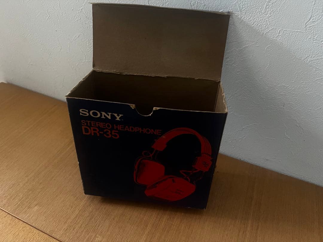 SONY DR-35 ヘッドフォン ジャンク 昭和レトロ - メルカリ
