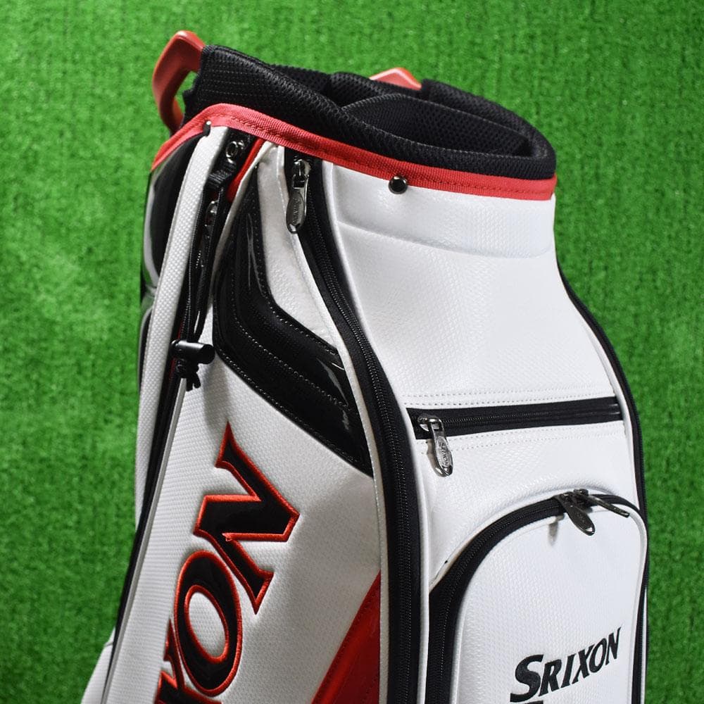 SRIXON/スリクソン ゴルフ キャディバッグ９型【ホワイト】美品！