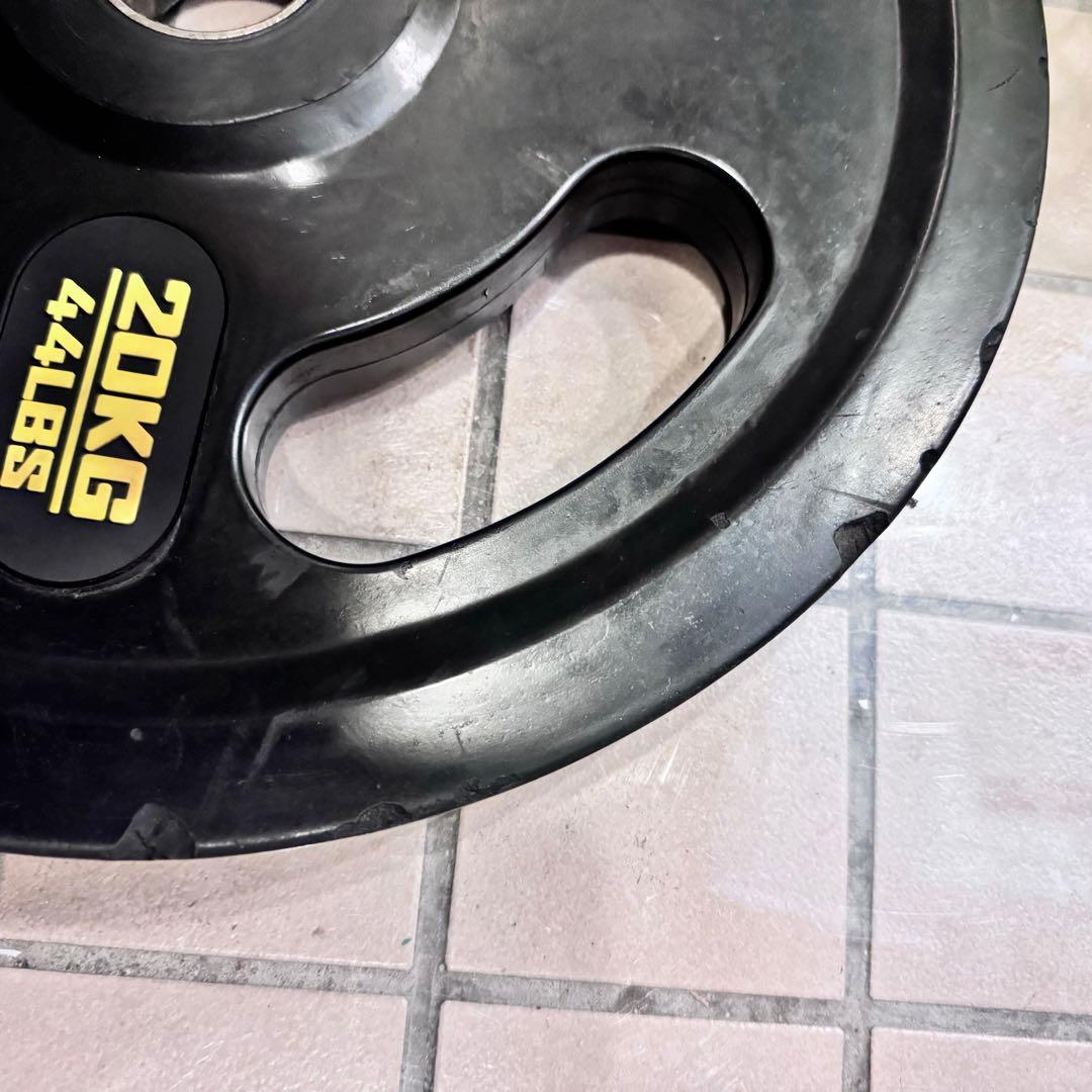 107.5kg IROTEC ラバー 50mm オリンピック プレート 12枚