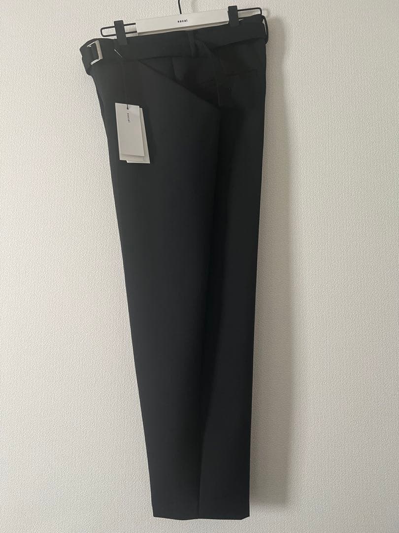 スーツ 25SS Sacai Suiting Bonding Pants Black 2