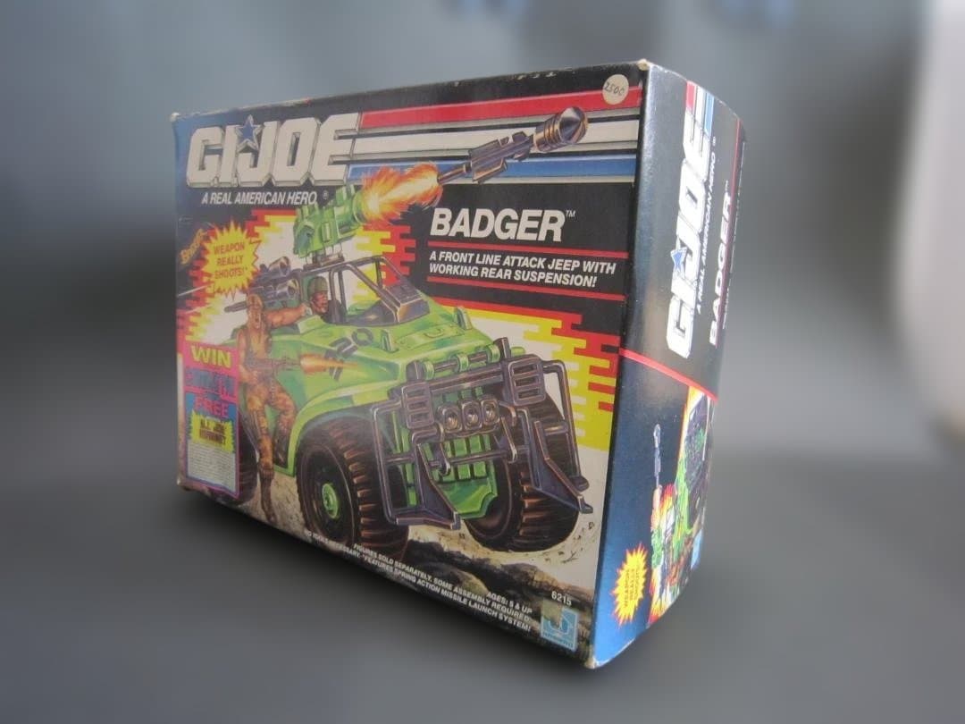 【未使用】G.I.JOE BADGER 攻撃ジープ HASBRO
