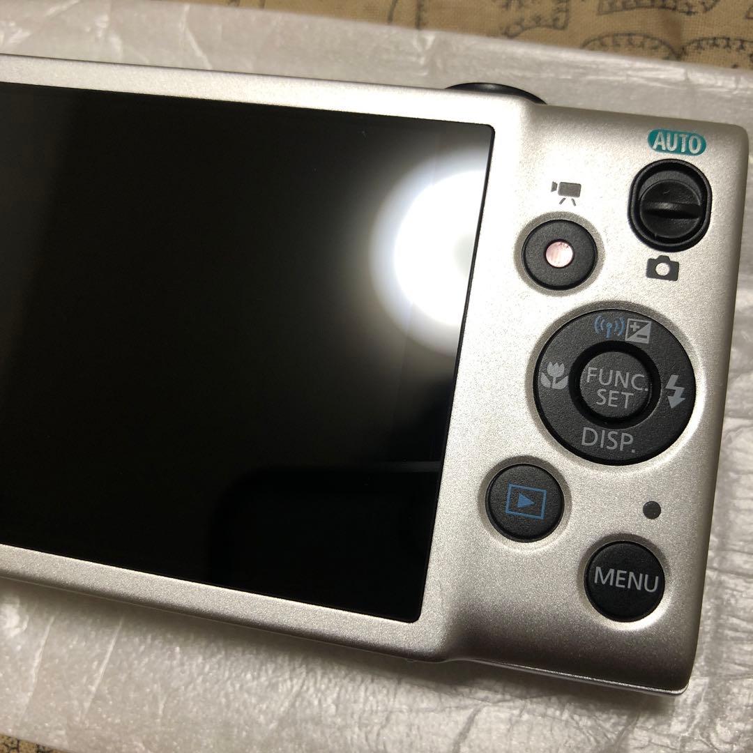 ほぼ新品 Canon IXY 110F シルバー デジカメ コンデジ 完品
