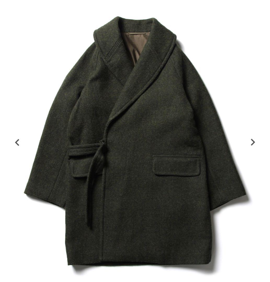 19AW COMOLI ウール ショールカラー コート - メルカリ