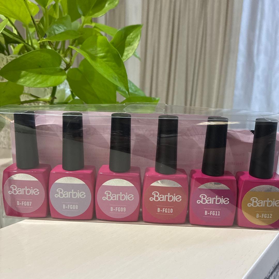 Barbie クリスタルフラッシュジェル 6色セット No.1