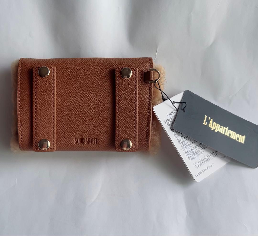 【未使用】GOOD GRIEF!/グッド グリーフ　ボアコンパクトケースチェーン