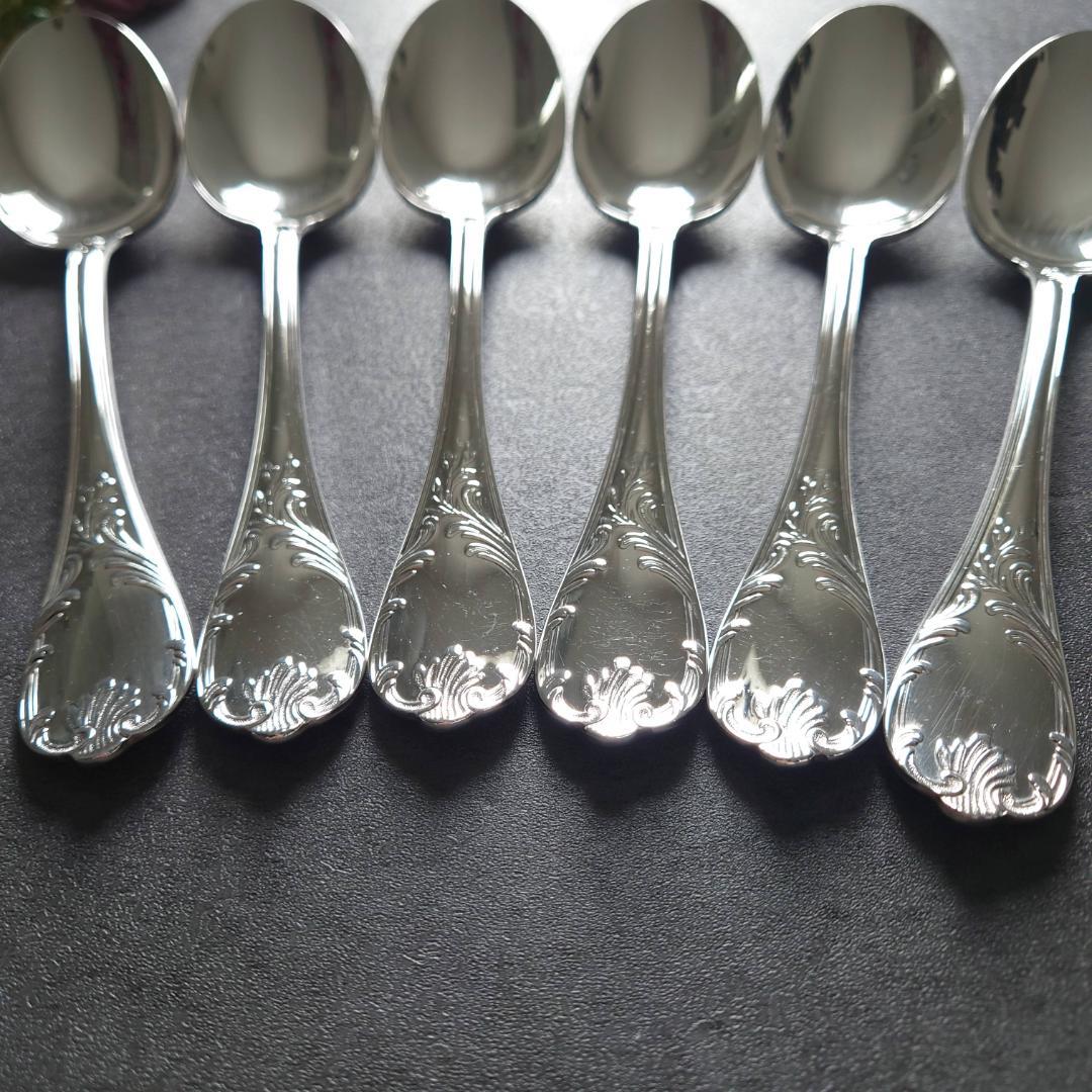 希少 美品 クリストフル マルリー スタンダードスプーン 6点