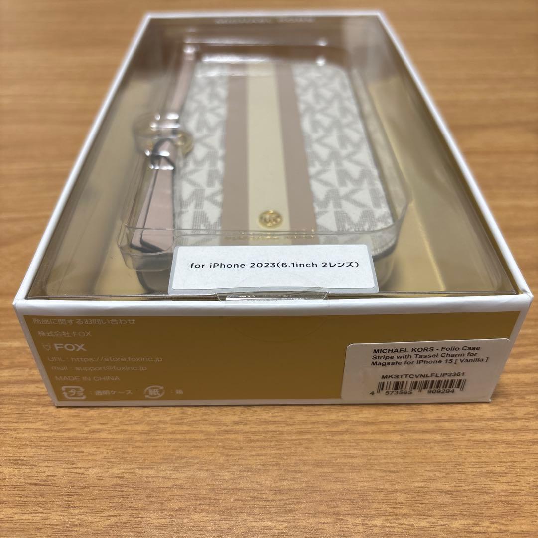 新品★iPhone15ケース★MICHAEL KORS