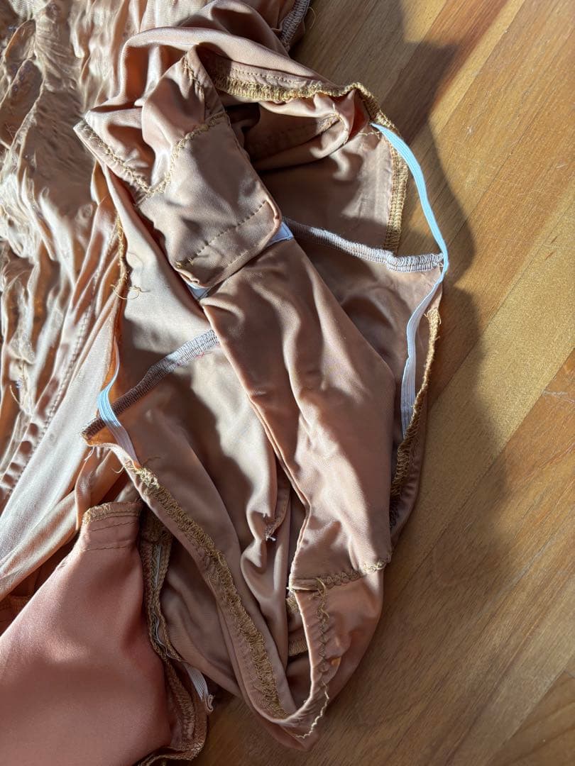 スタンダードレディース衣装　ゴールド　ベージュ　ピンク