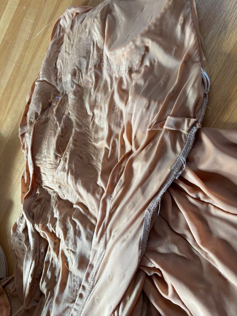 スタンダードレディース衣装　ゴールド　ベージュ　ピンク