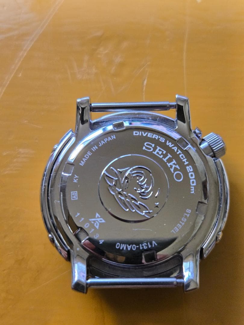 SEIKOダイバーズプロスペック200M/V131-0AM0　ソーラー発電