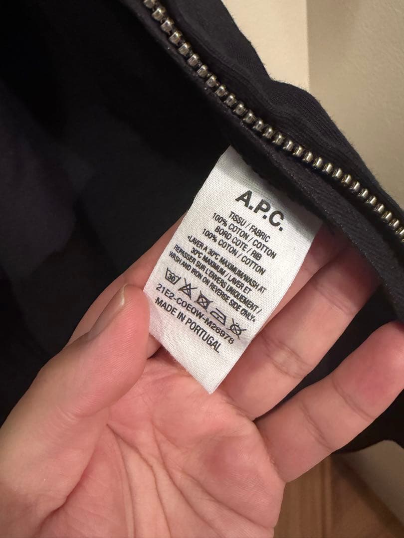 A.P.C. sacai ブラック Tシャツ Lサイズ