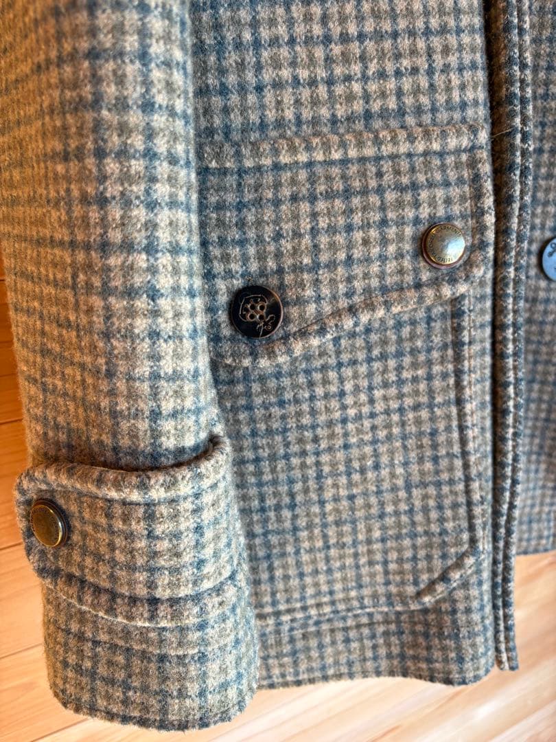 次*男様 FELTEDチェック柄 テーラードジャケット