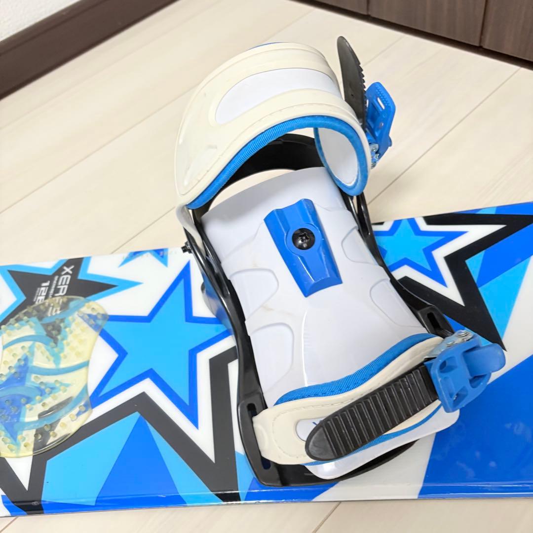 XERES スノーボード 2点セット キッズ 128cm Jr.ビンディング付