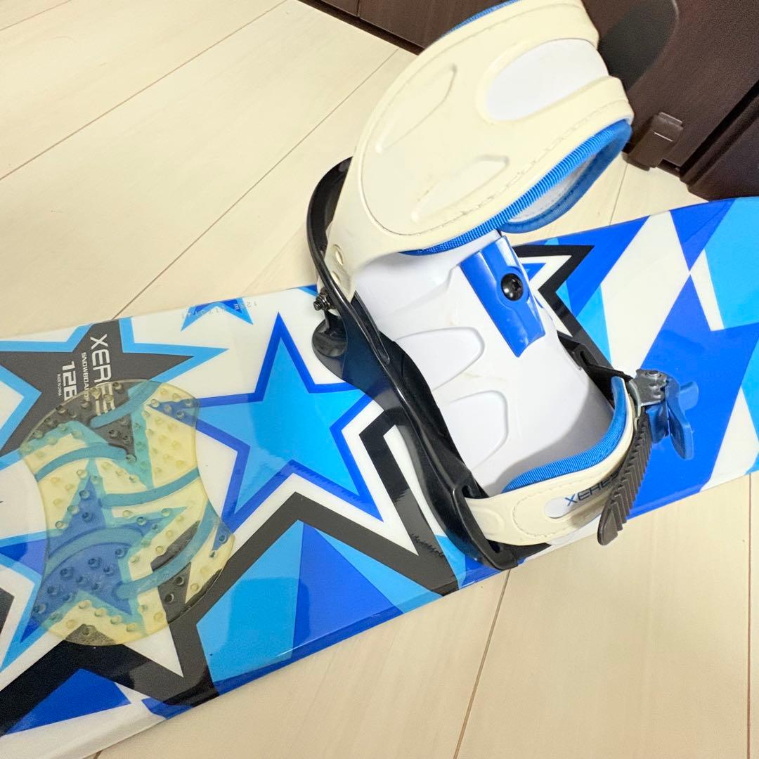 XERES スノーボード 2点セット キッズ 128cm Jr.ビンディング付