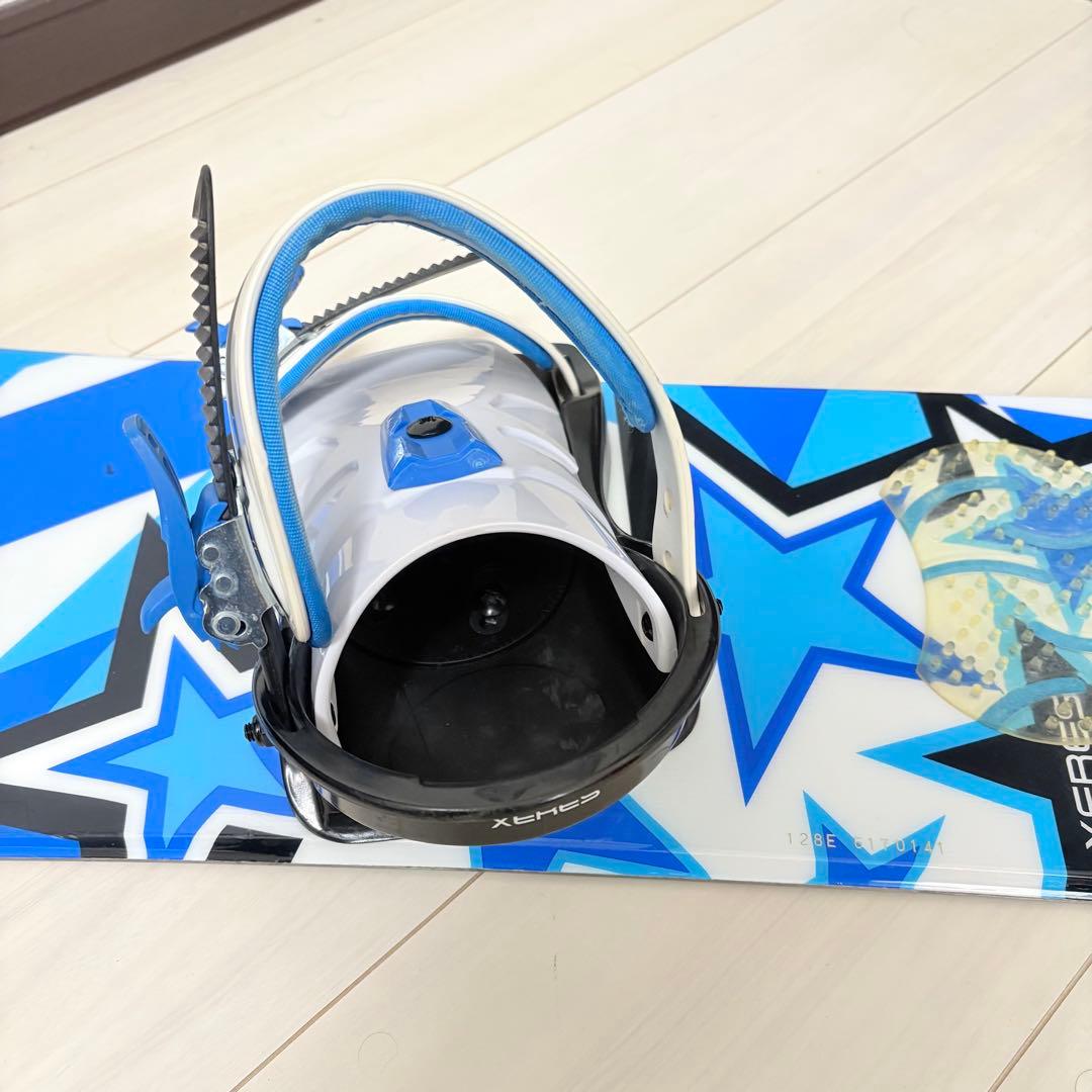 XERES スノーボード 2点セット キッズ 128cm Jr.ビンディング付
