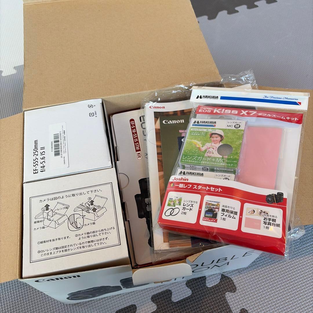 Canon EOS Kiss X7 ダブルズームキット