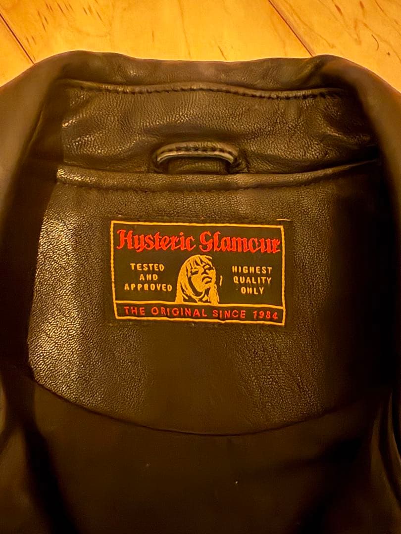 Hysteric Glamour シングルライダースジャケット　Mサイズ