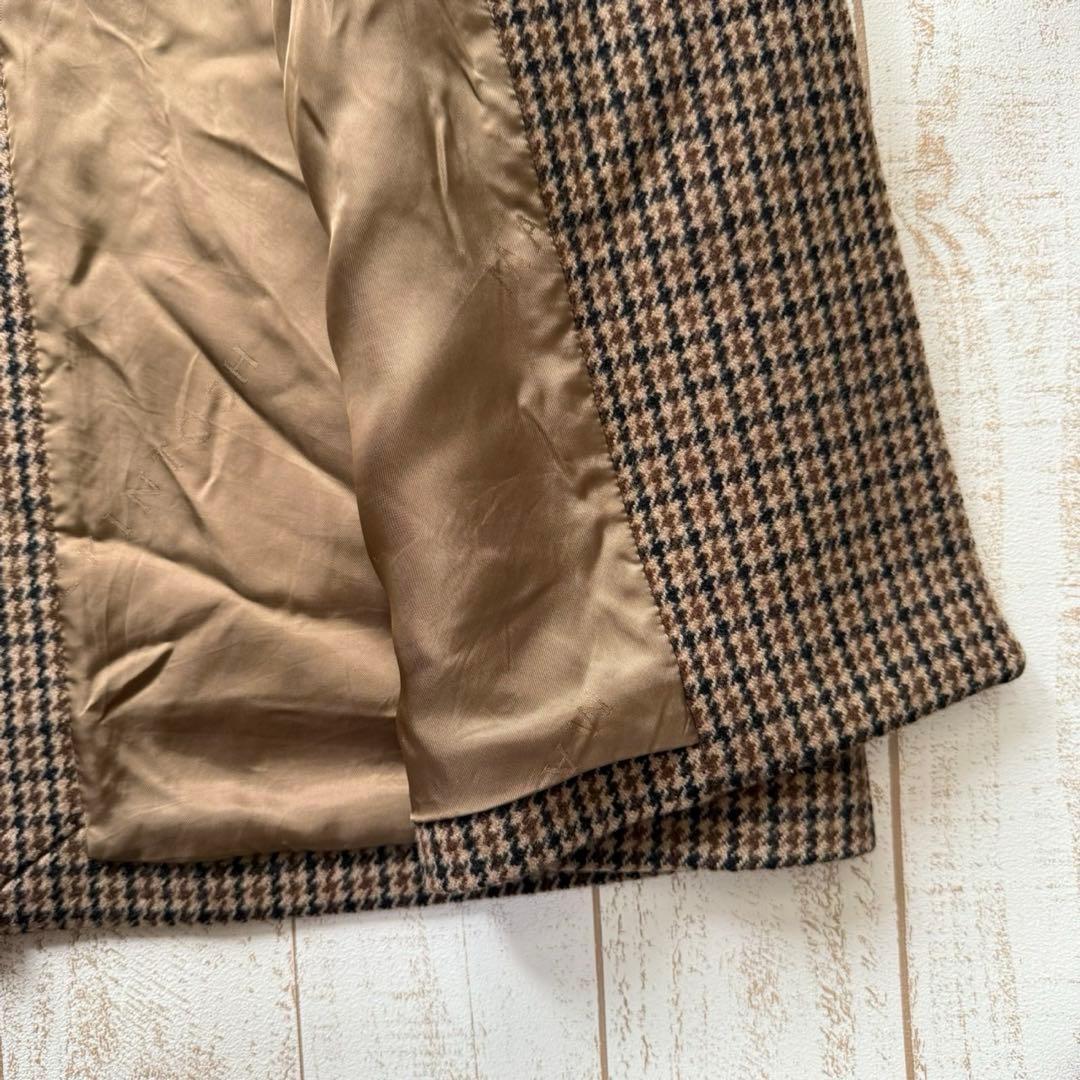 英国製【マッキントッシュ】BALFEILD ガンクラブチェック　バルカラーコート