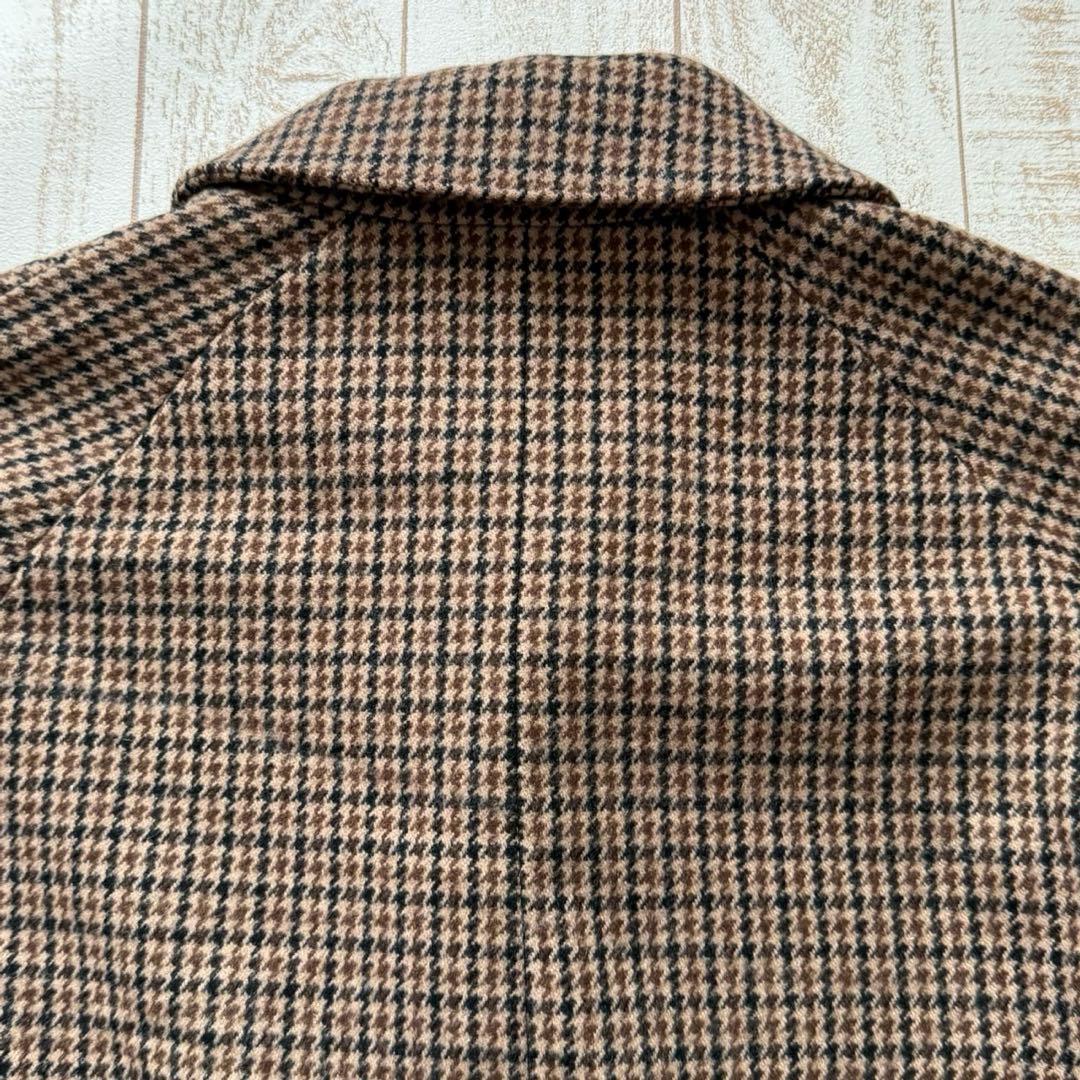 英国製【マッキントッシュ】BALFEILD ガンクラブチェック　バルカラーコート