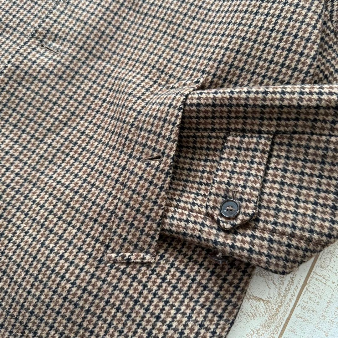 英国製【マッキントッシュ】BALFEILD ガンクラブチェック　バルカラーコート