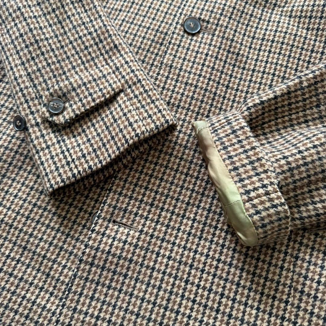 英国製【マッキントッシュ】BALFEILD ガンクラブチェック　バルカラーコート