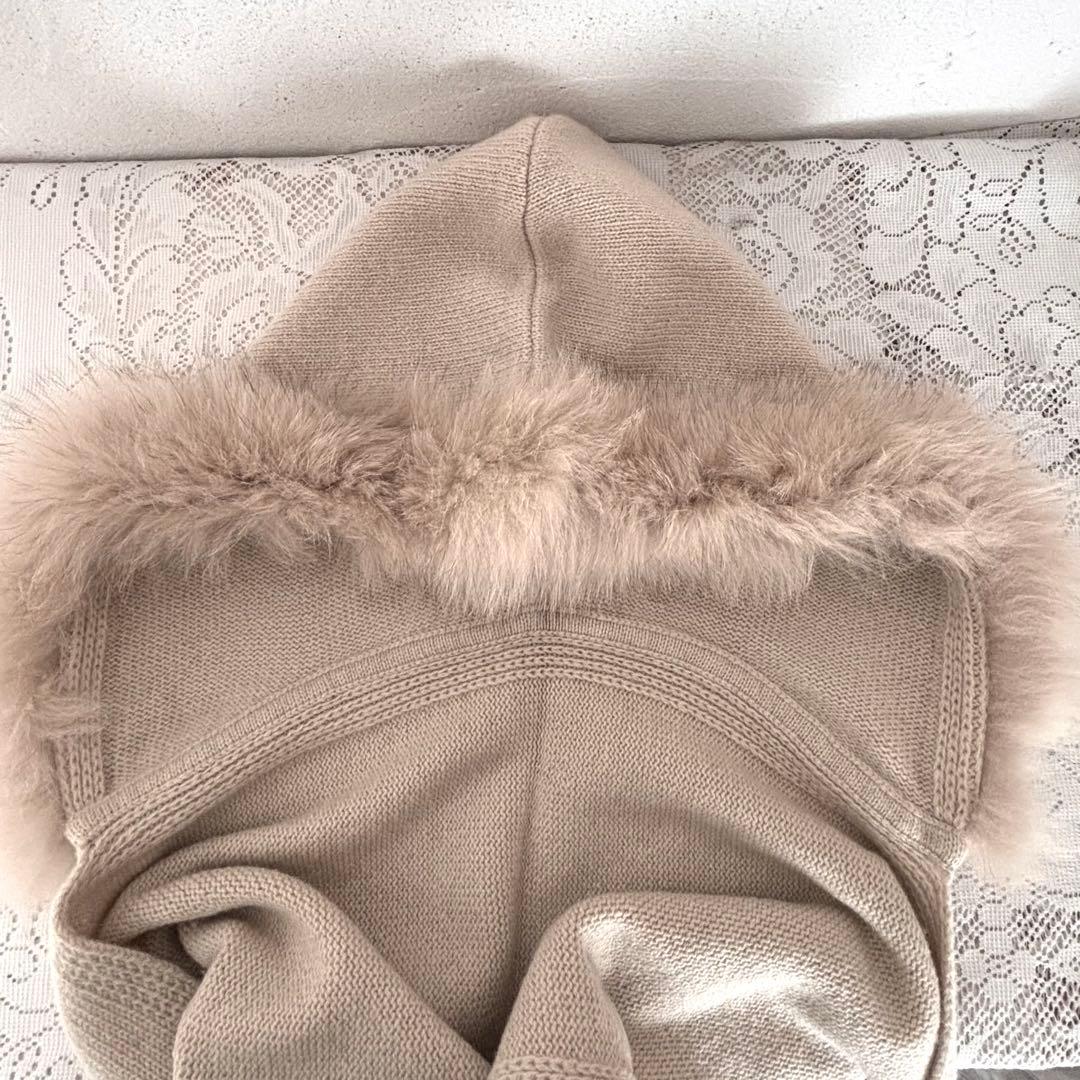 NOLLEY’S SOPHI フォックスファーストール バラクラバ マフラー