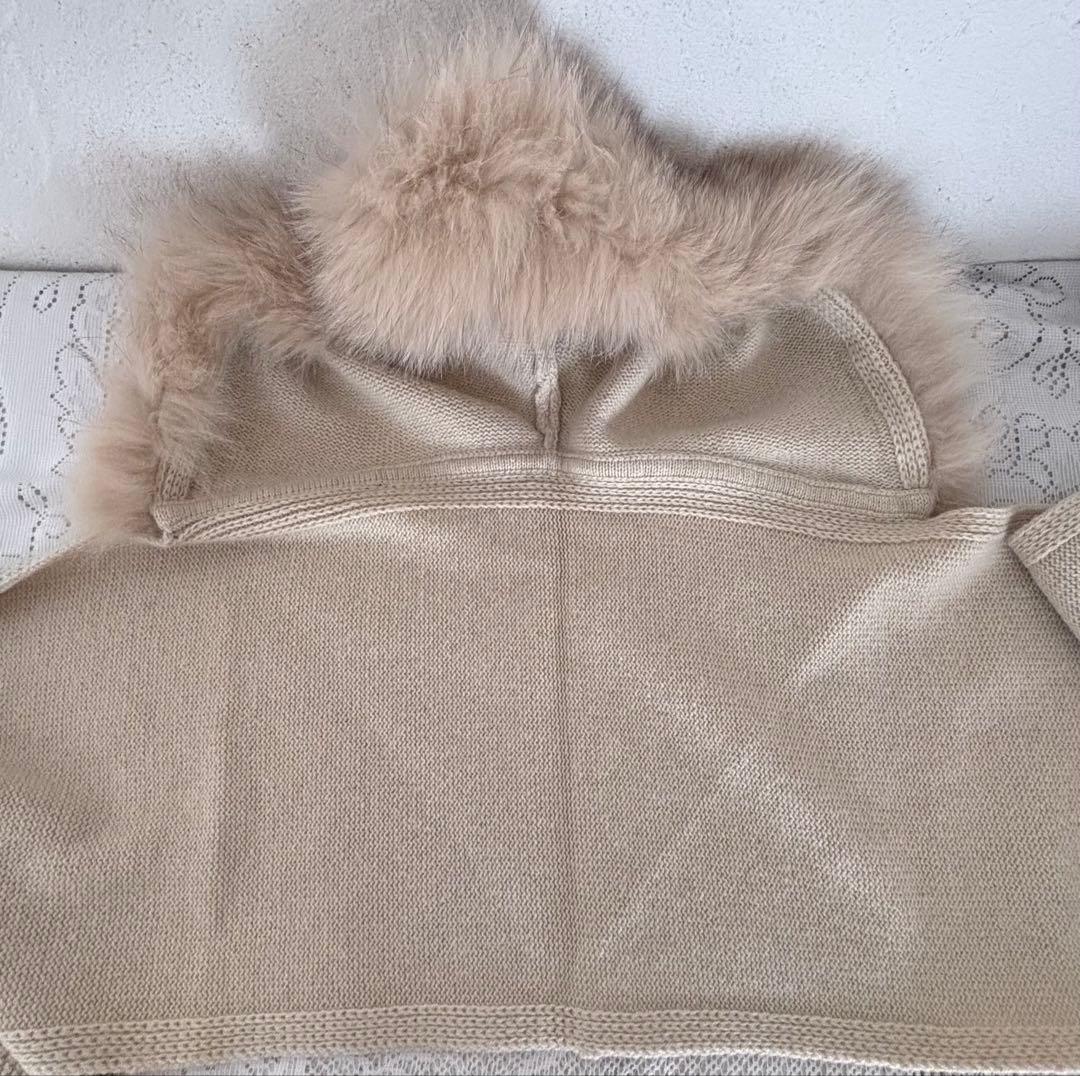 NOLLEY’S SOPHI フォックスファーストール バラクラバ マフラー