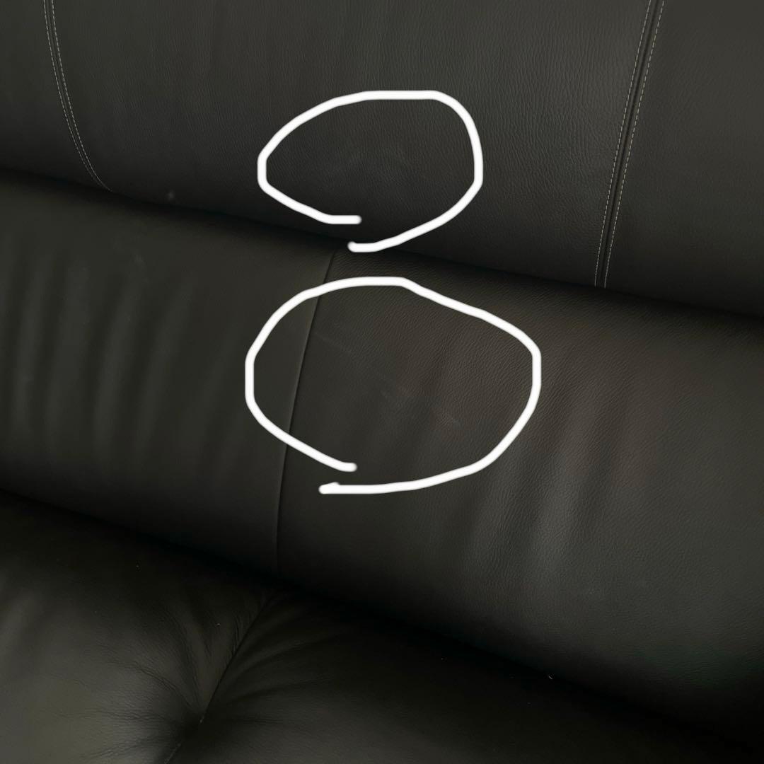 お値下げ⭐︎美品☆カリモク☆三人掛けソファー☆ハイバック