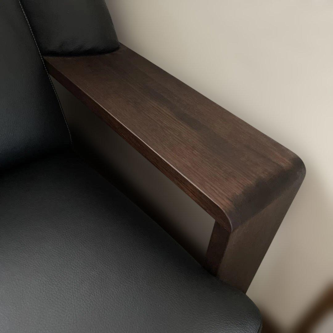 お値下げ⭐︎美品☆カリモク☆三人掛けソファー☆ハイバック