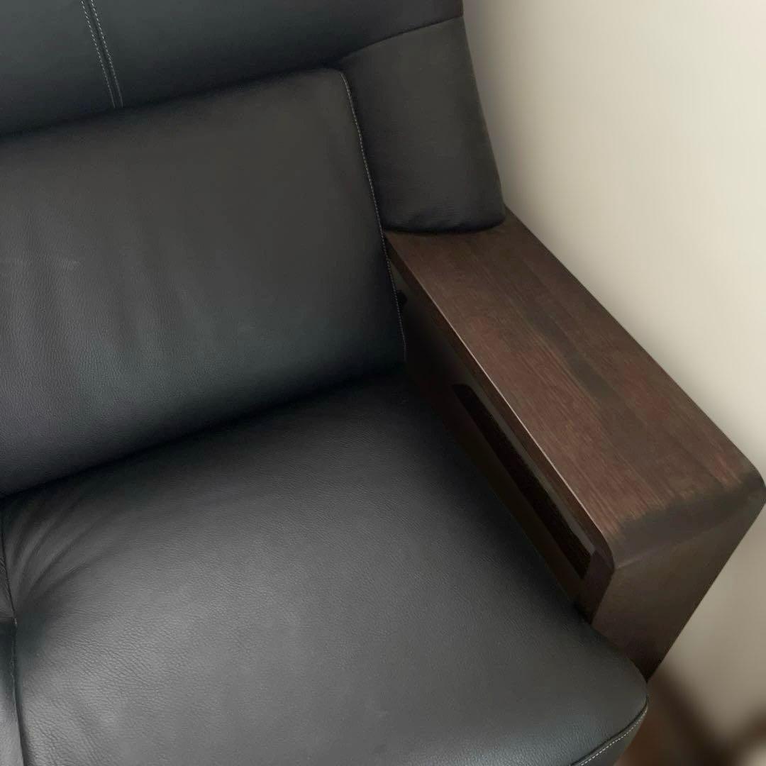 お値下げ⭐︎美品☆カリモク☆三人掛けソファー☆ハイバック