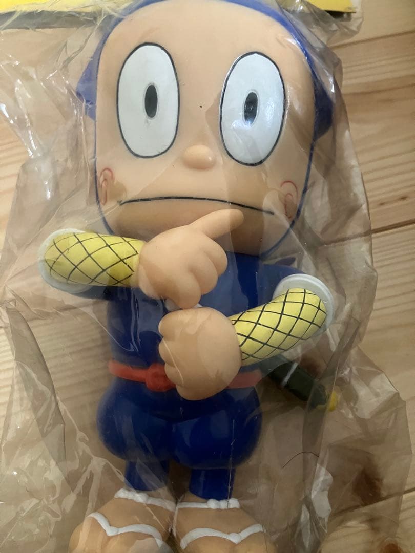 激レア“RUNAソフビフィギュア 忍者ハットリくん只今参上200mm