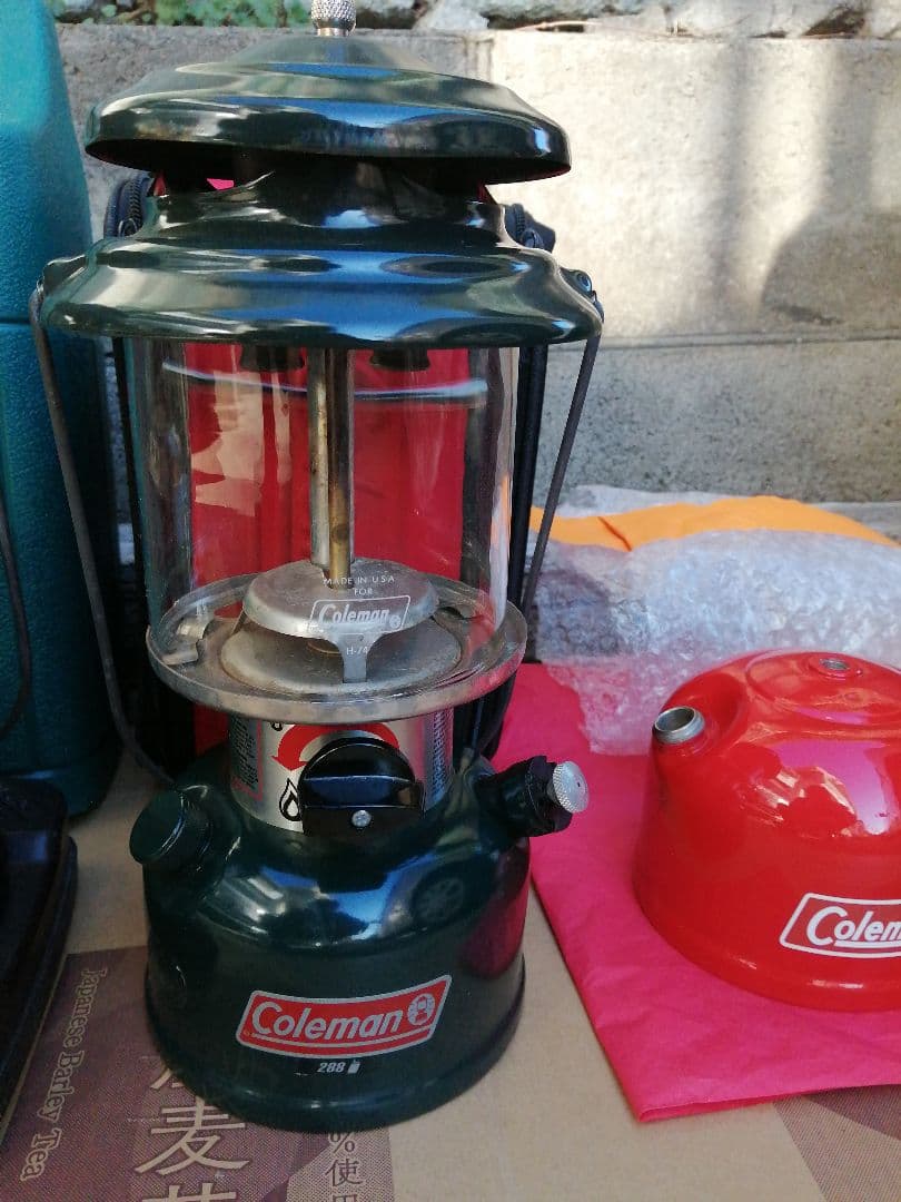 Colemanのランタン3台セット、おまけ付き