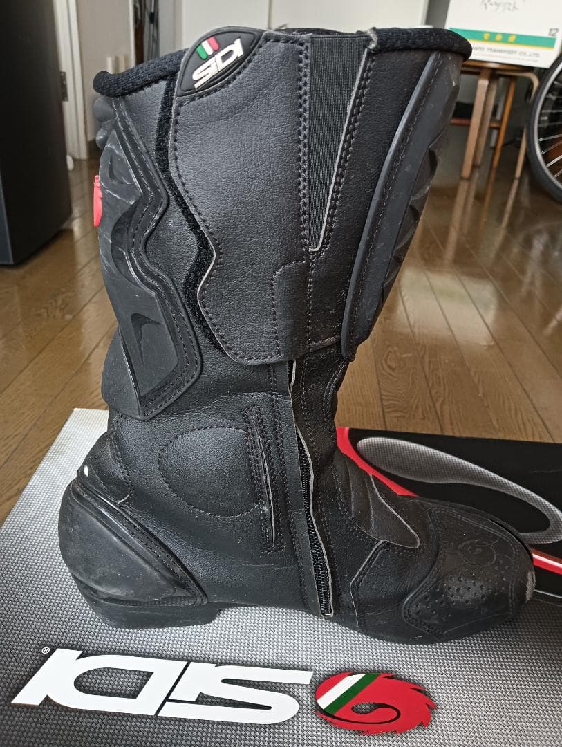 SIDI　バイク用　レーシングブーツ　ブラック