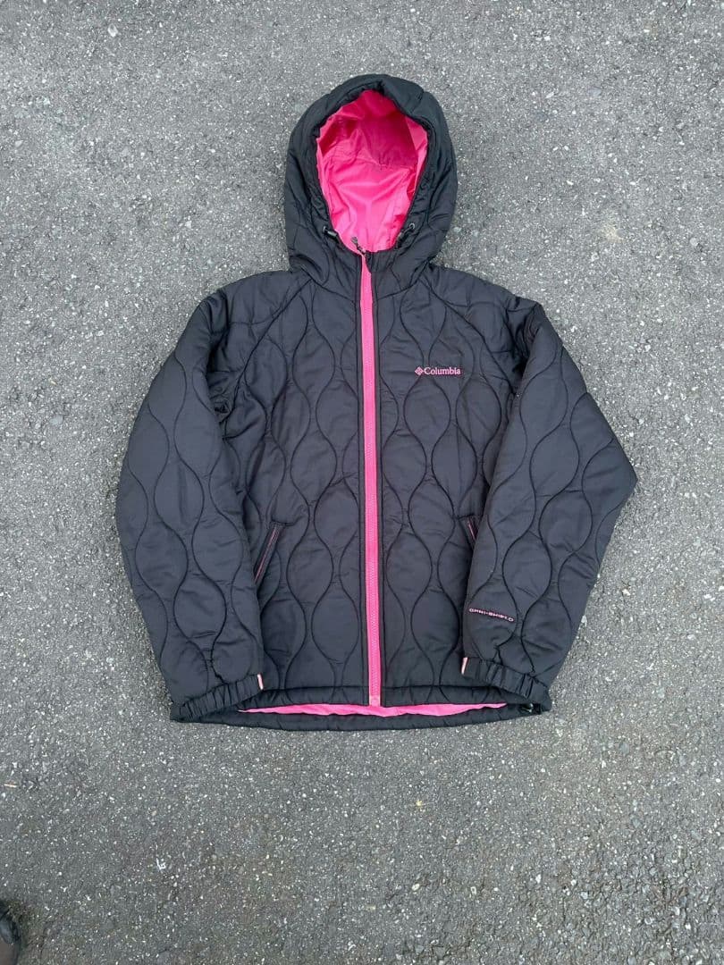 今季大注目】90s コロンビア キルティング ダウンパーカ アッシュ