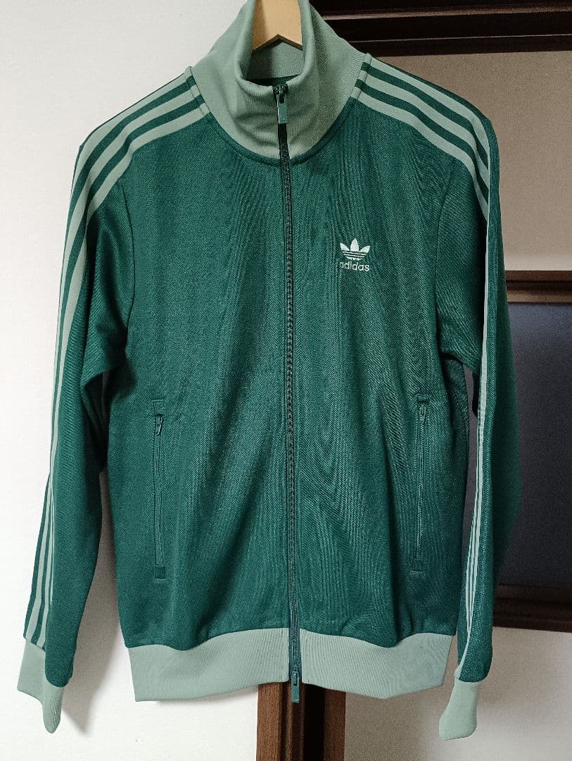 adidas ダークグリーン ジャージ ベッケンバウアー 新品タグ付 M