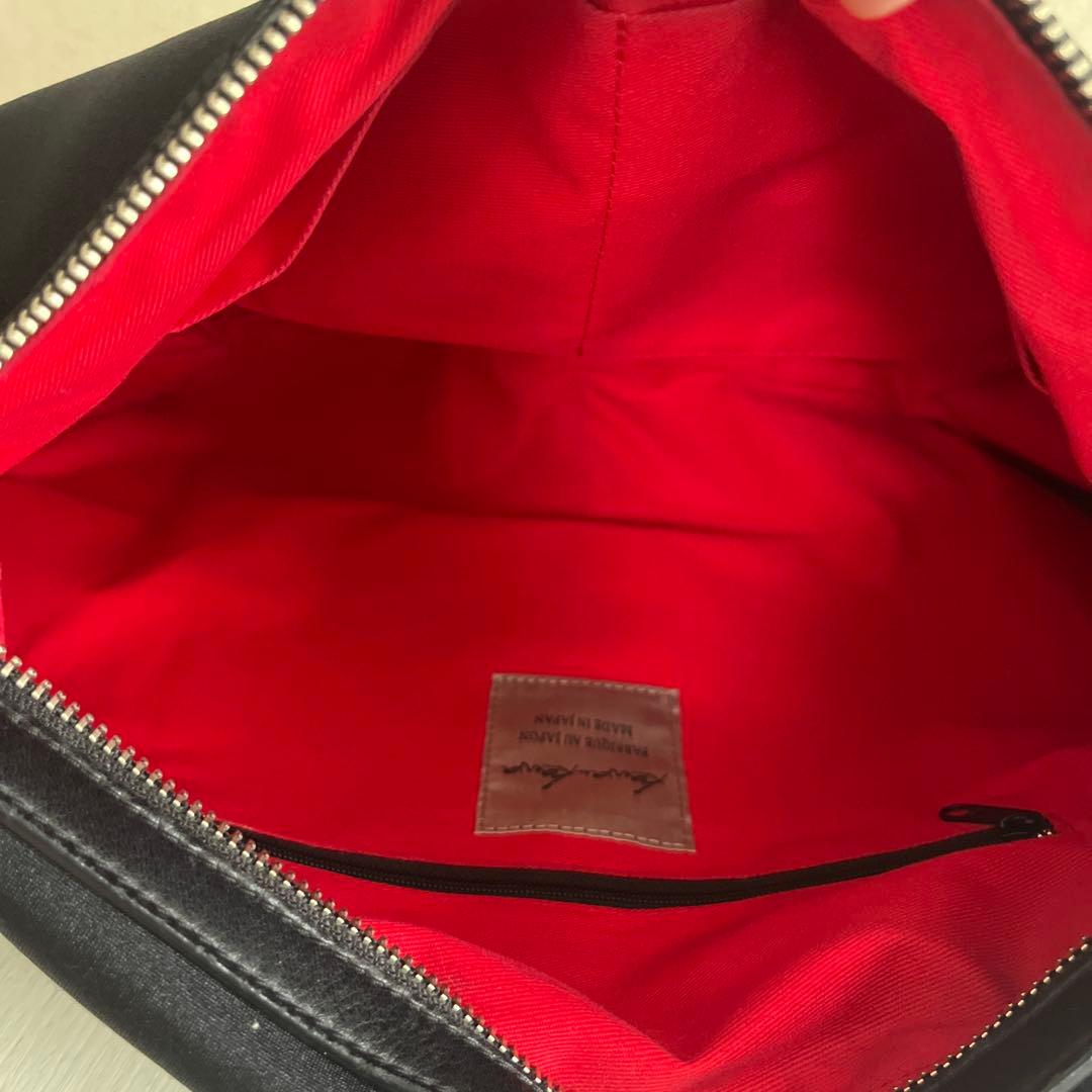 カワカワ kawa-kawa ハトメボディーバッグLサイズwet