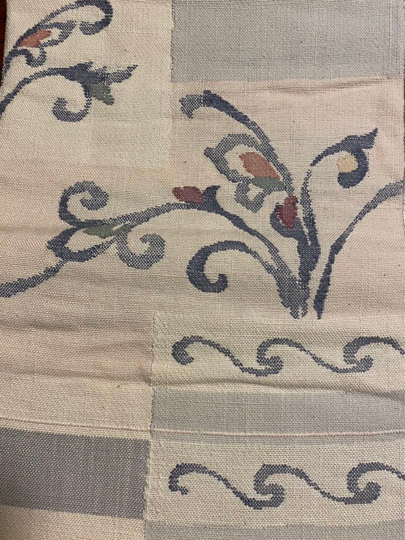 日本舞踊・和装帯・麻 絹・和風柄・昭和レトロ&アンティーク