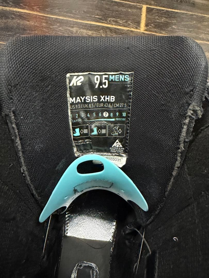 K2 Clicker X ビンディング MAYSIS XHBブーツ セット