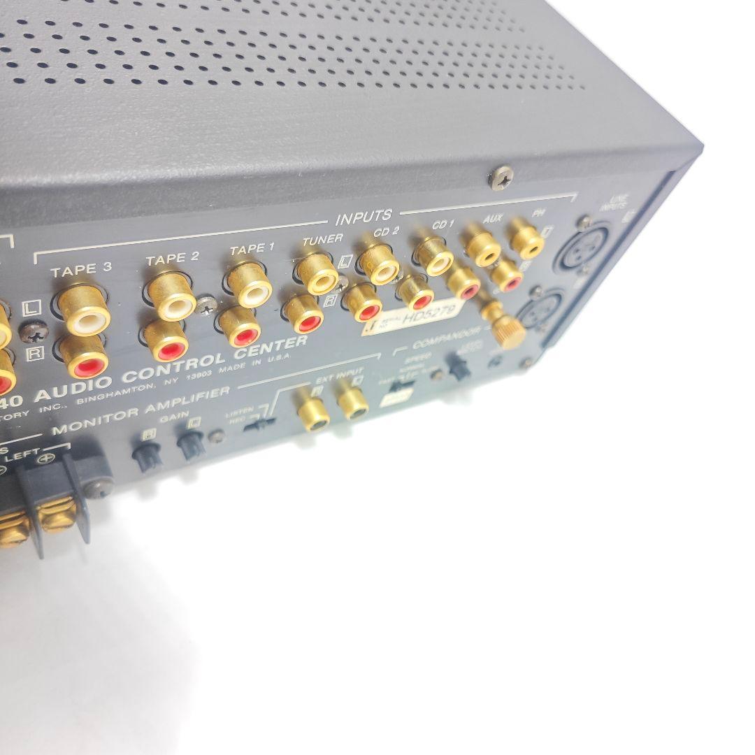 アンプ Macintosh C40 audio control center