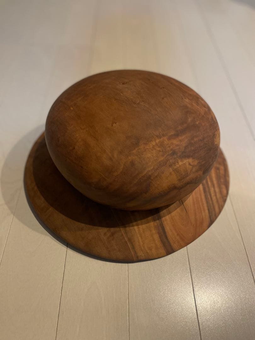 即決価格値下】木工作家 藤本健 ホルトノキ ウッドボウル - メルカリ