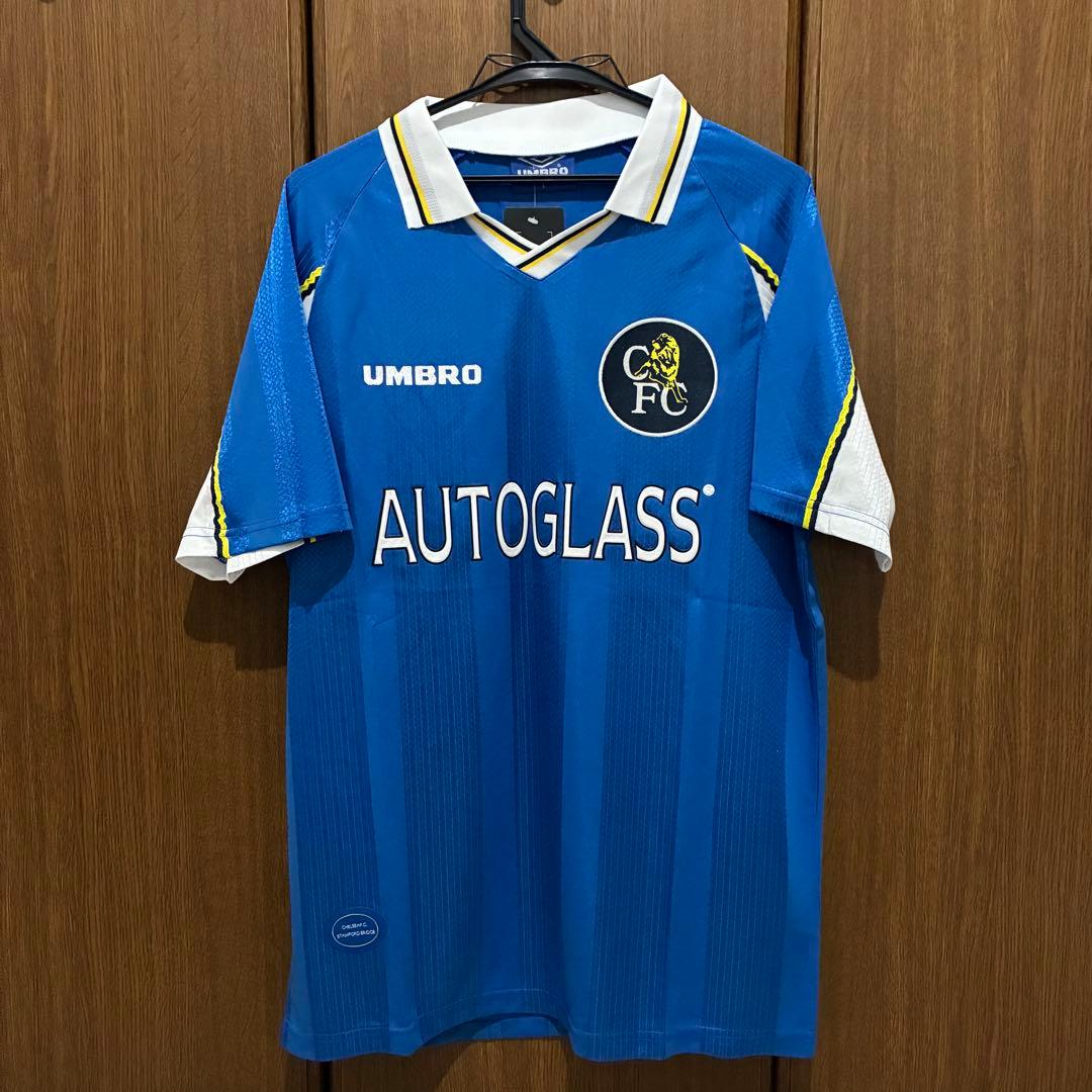チェルシー 90's ユニフォーム UMBRO製 AUTOGLASS 希少モデル