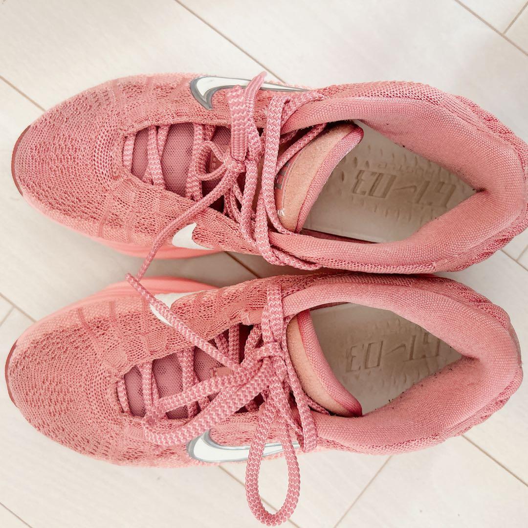 ナイキ G.T. ハッスル 3 EP 24cm ピンク NIKE バッシュ