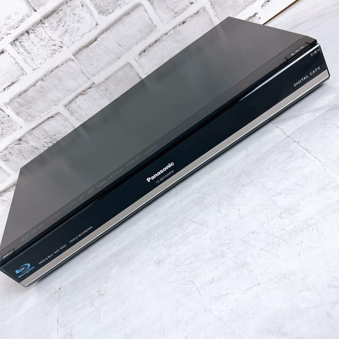 【美品】Panasonic TZ-BDT920PW ブルーレイレコーダー 1TB