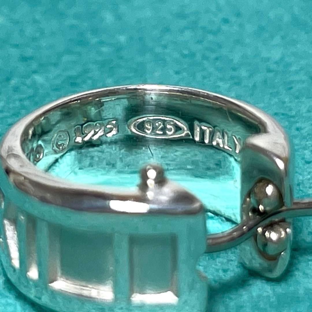 【極美品】ティファニー　アトラスフープピアス片耳　メンズ/レディース　925