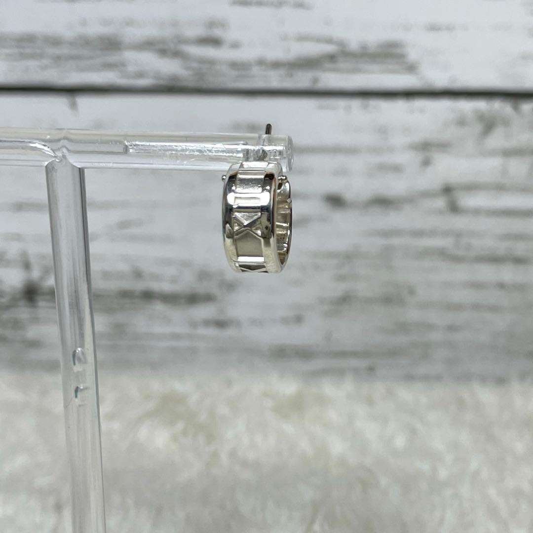 【極美品】ティファニー　アトラスフープピアス片耳　メンズ/レディース　925